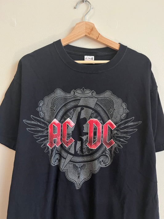 2008/09 AC/DC Black Ice Tour Rock Music Band Tee (XL)