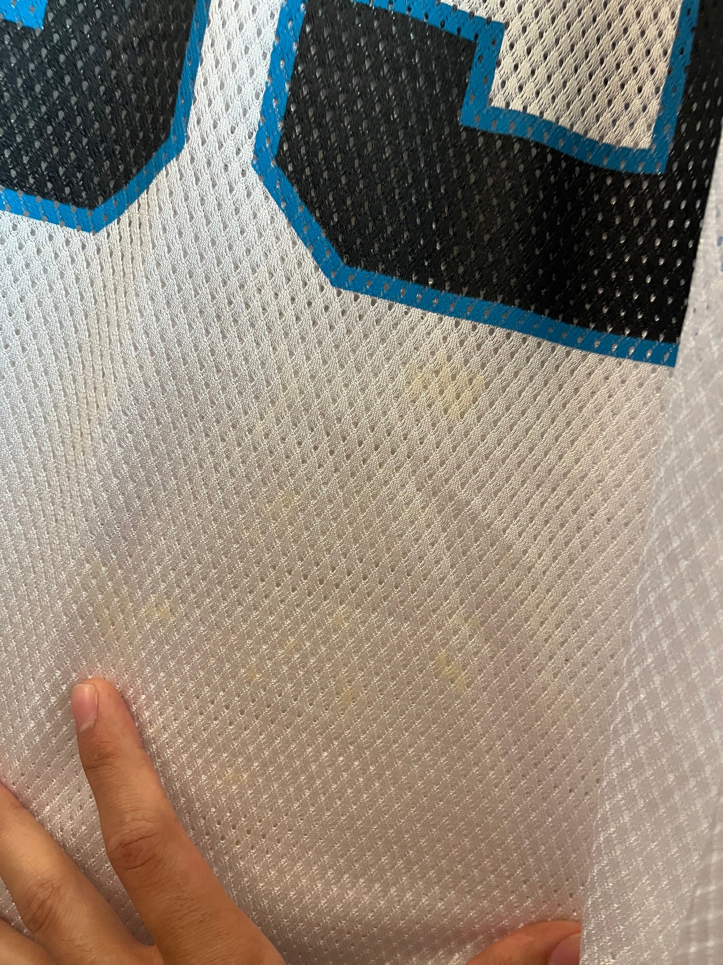 00s Carolina Panthers Steve Smith Away Reebok Jersey (XXL)
