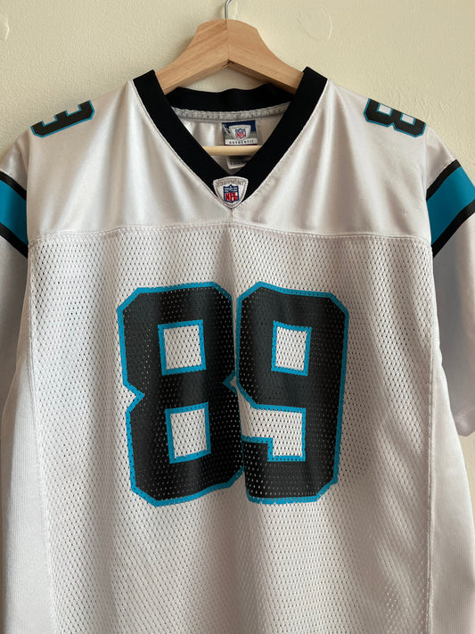 00s Carolina Panthers Steve Smith Away Jersey (Youth XL)