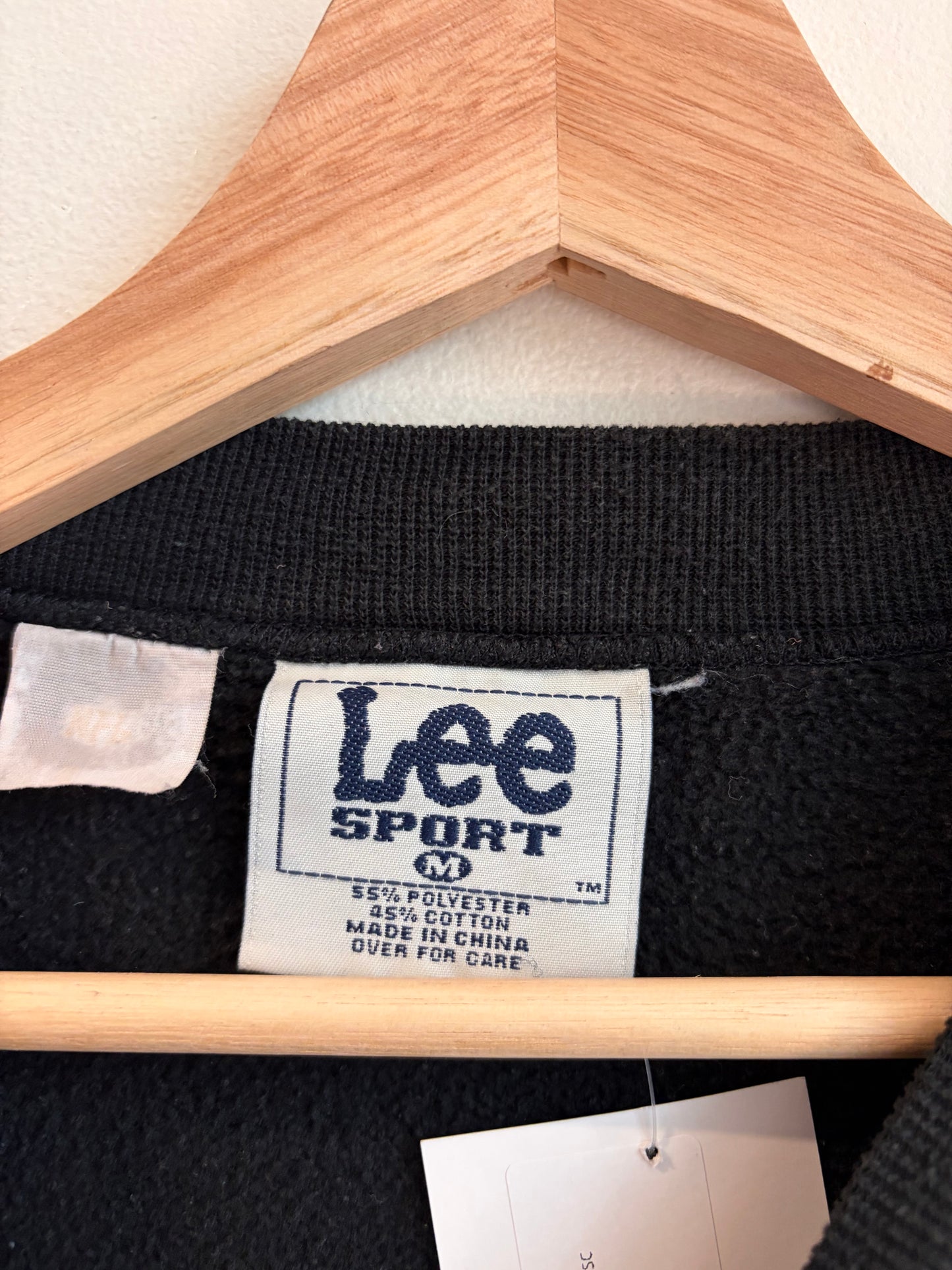 90s Carolina Panthers Lee Embroidered Helmet Crewneck (M)