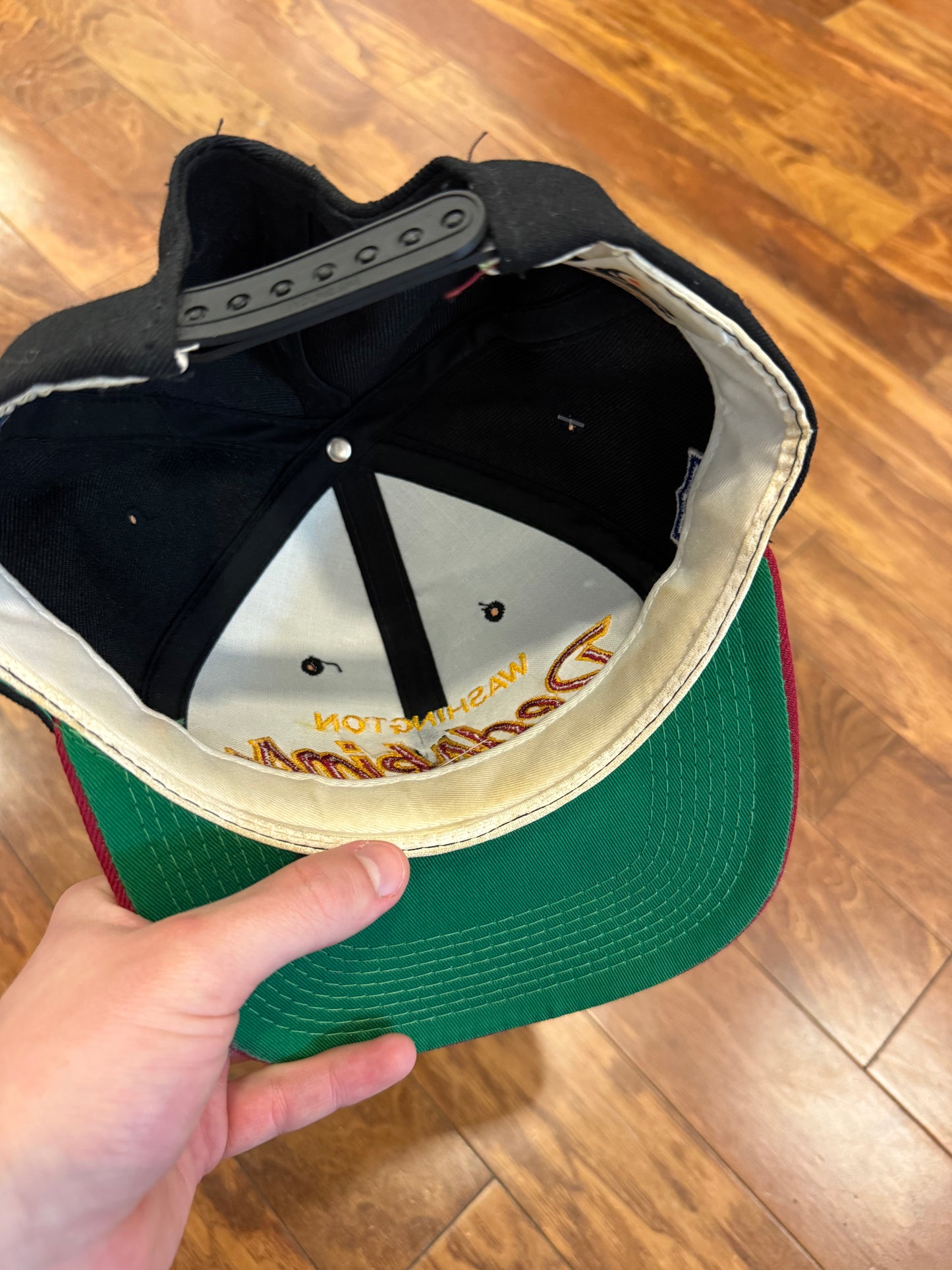 90s Washington Redskins Sports Specialties Script Hat (OS)