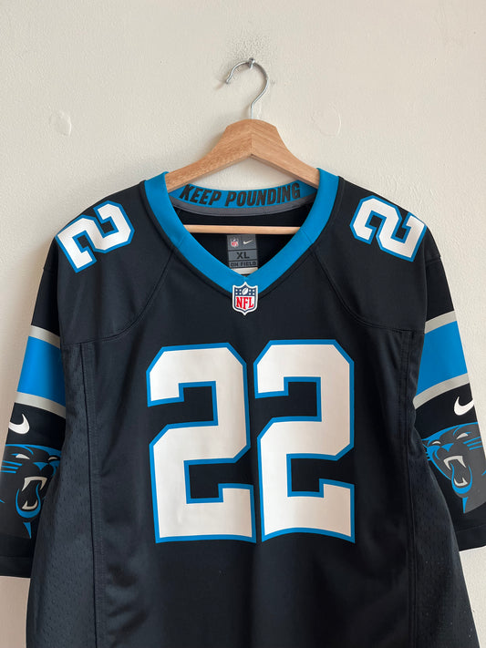 2020 Carolina Panthers Christian McCaffery Nike Home Jersey (XL)