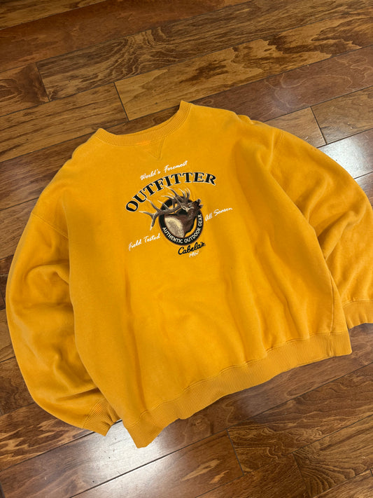 00s Cabela's Vintage Nature Crewneck (XL)