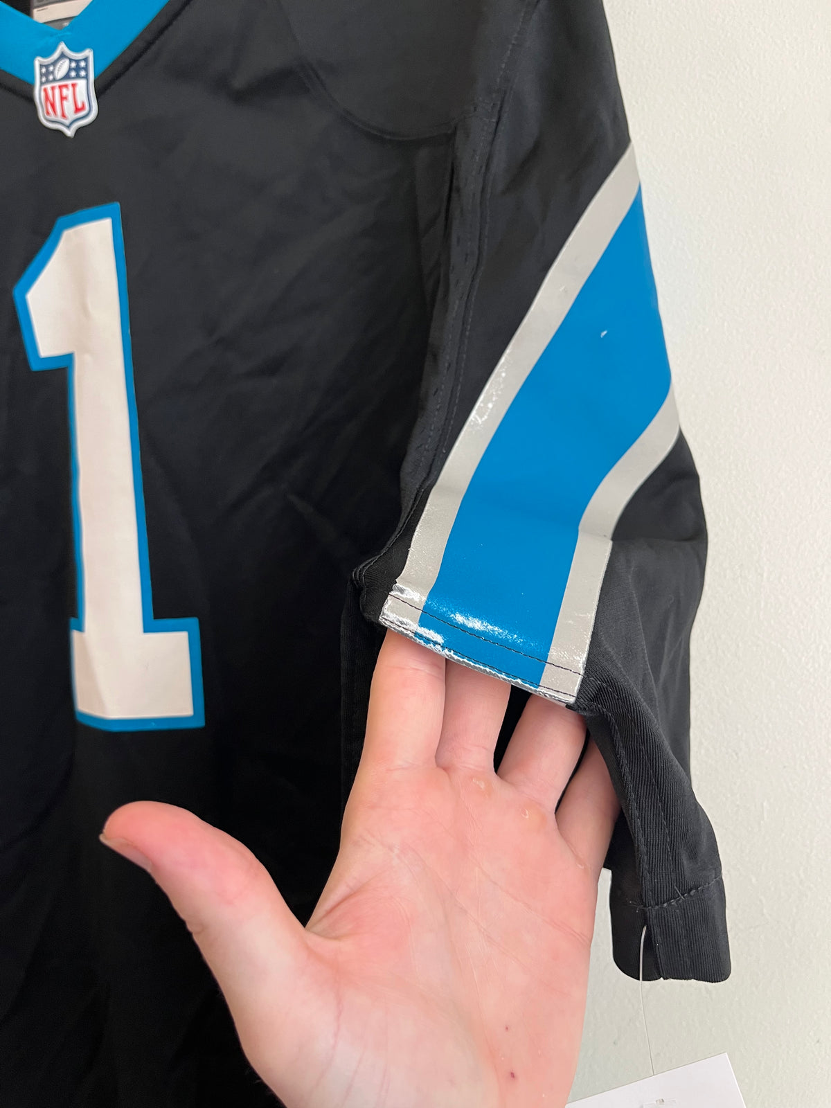 2010s Carolina Panthers Cam Newton Nike Home Jersey (XL)