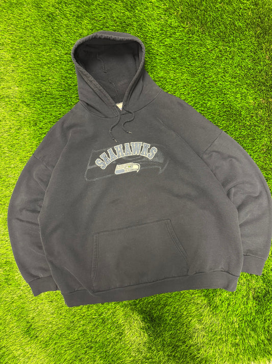 00s Seattle Seahawks NFL Hoodie (XXL)