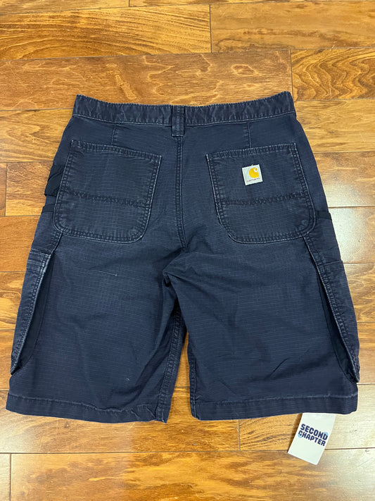 Carhartt Navy Cargo Shorts (31)