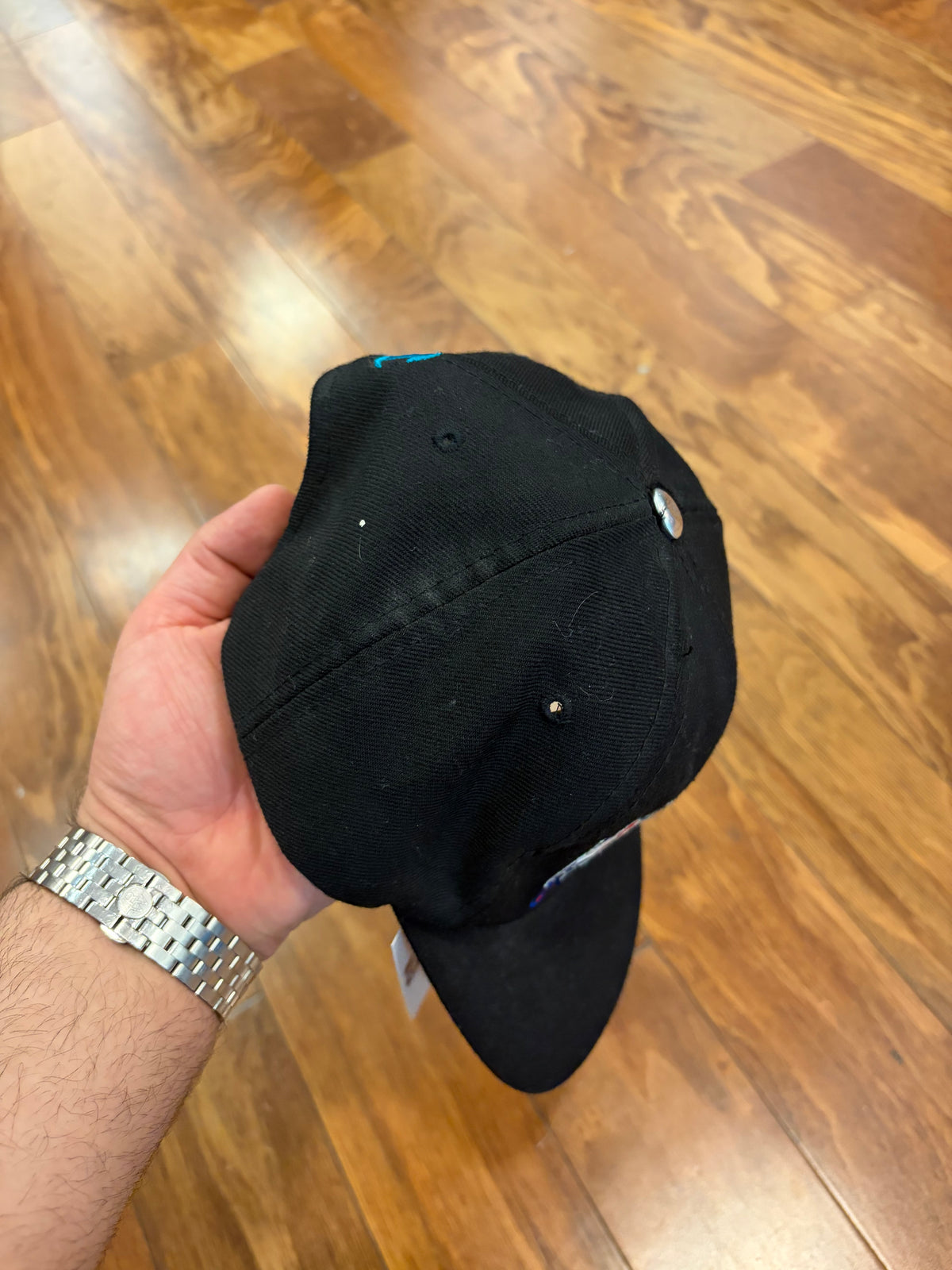 90s Charlotte Hornets Champion Spell Out Hat (OS)