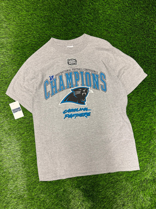 2003 Carolina Panthers NFC Super Bowl Tee (M)