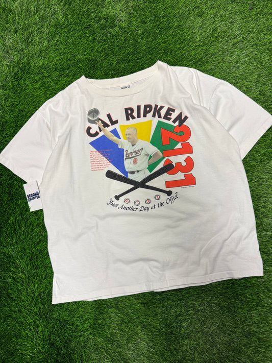 90s Cal Ripken Ironman 2131 Games Tee (XL)