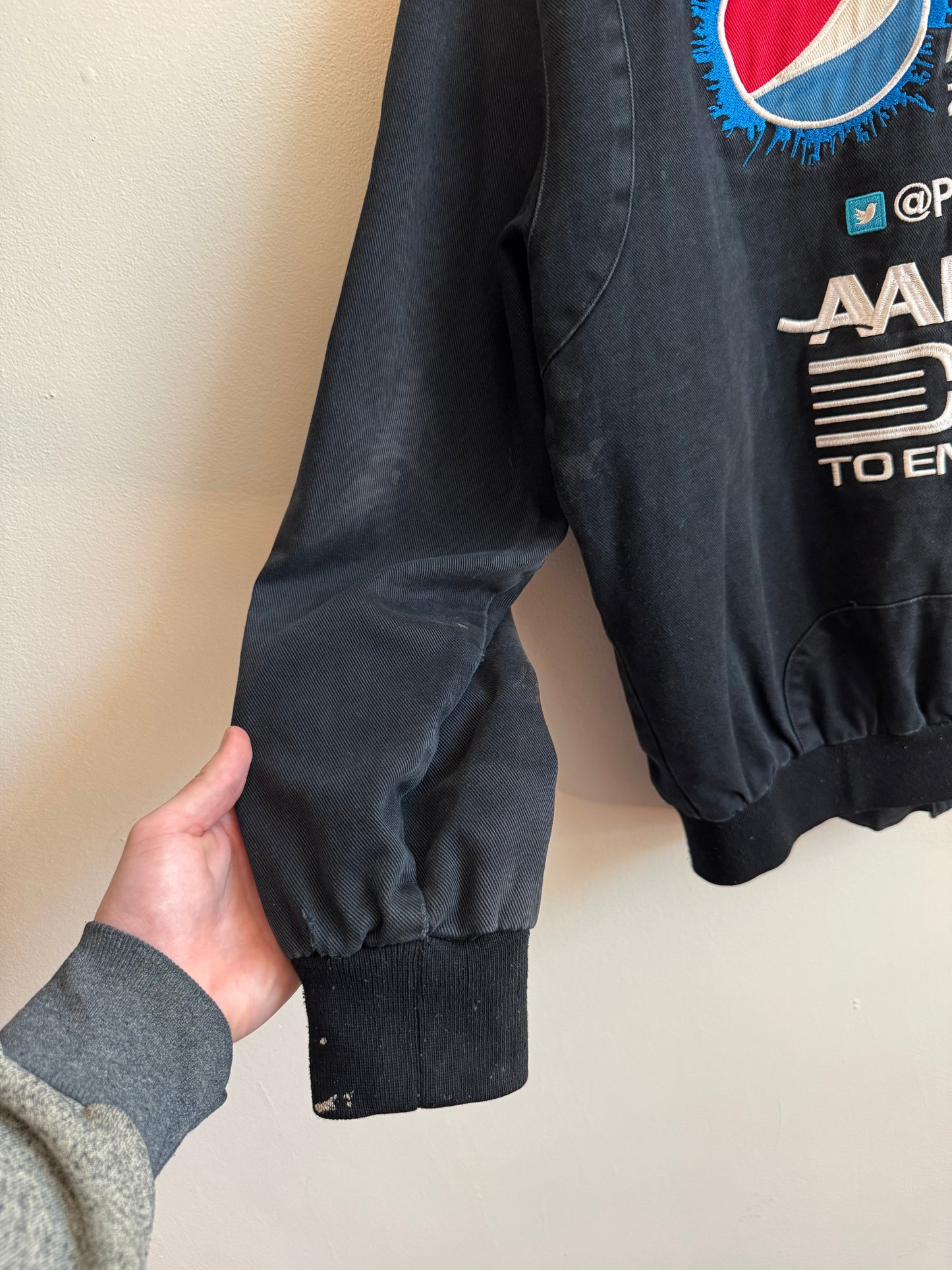 00s Pepsi Max Vintage Faded Nascar Racing Jacket (L)