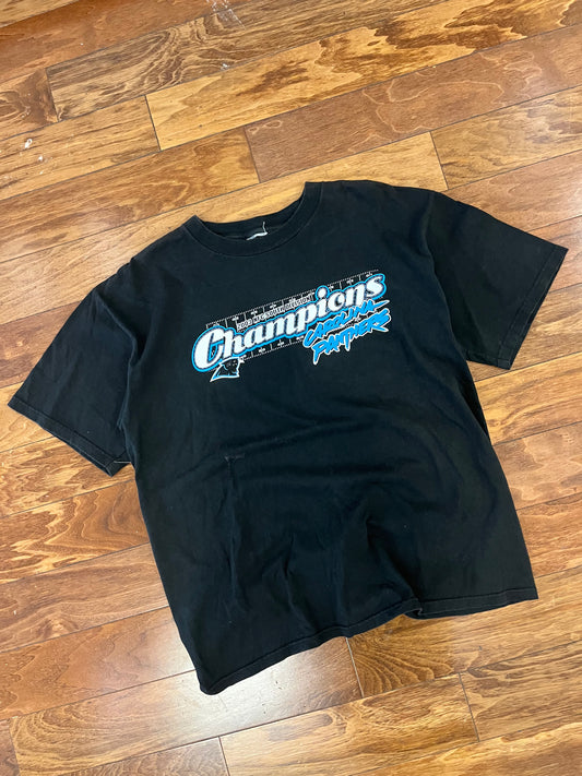 2003 Carolina Panthers NFC Champs Yard Line Tee (L)