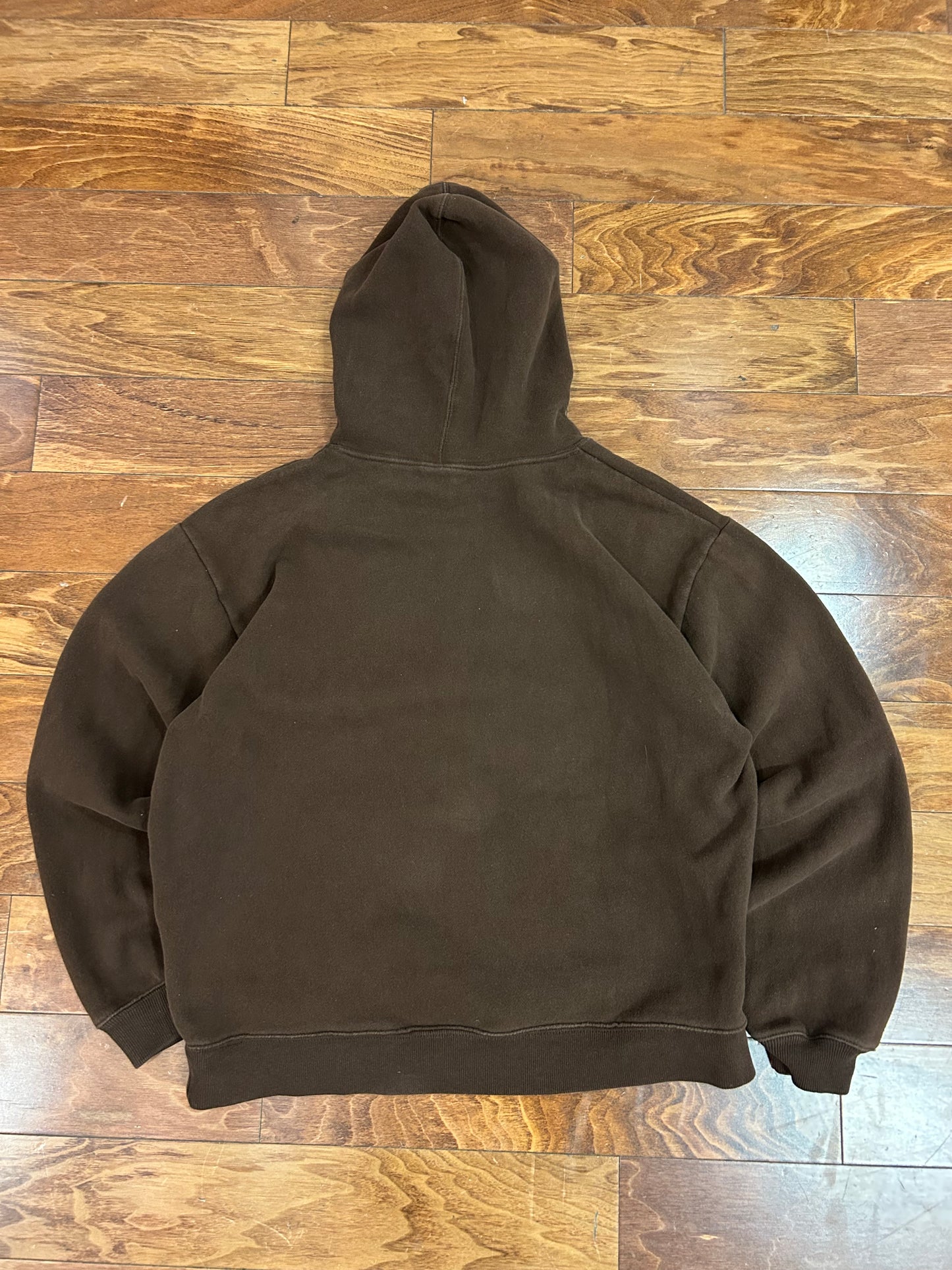 00s GAP Spell Out Mocha Hoodie (M)