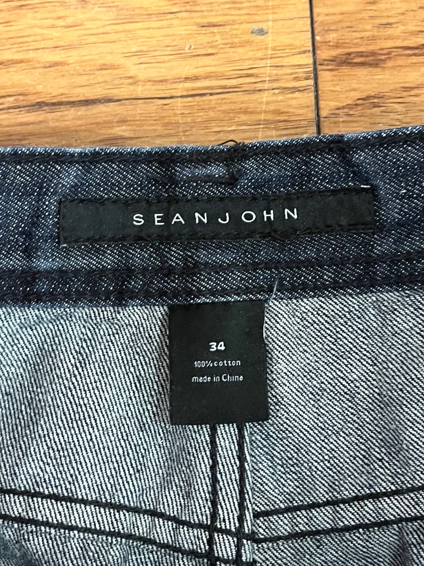 00s Sean John Dark Wash Jeans (34 x 32)