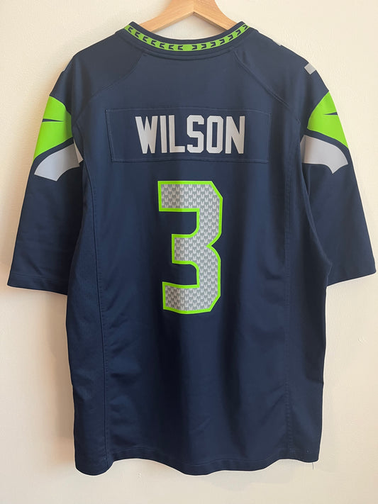 2015 Seattle Seahawks Russell Wilson Nike Jersey (XL)