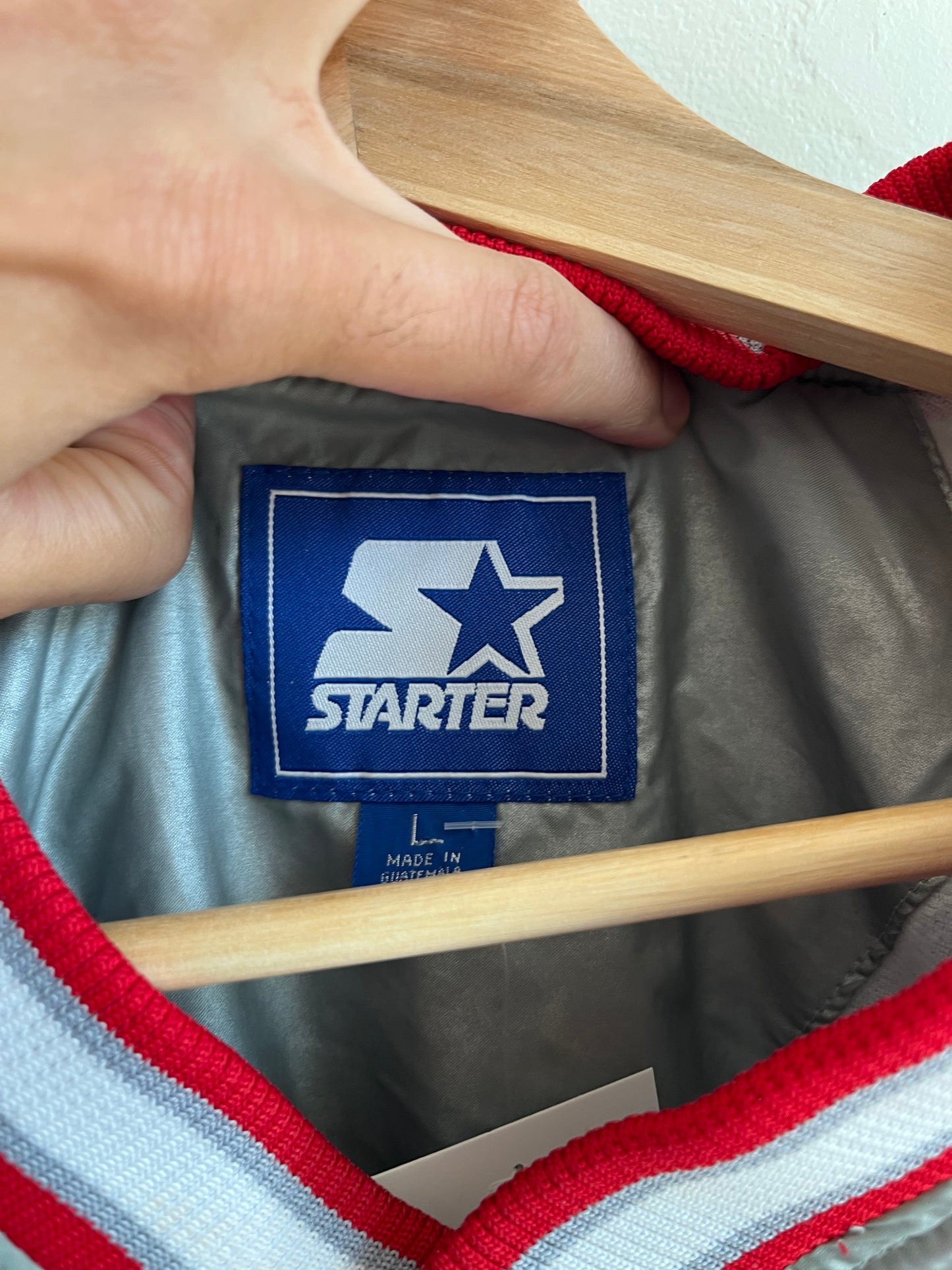 90s Ohio State Silver Starter Windbreaker (L)