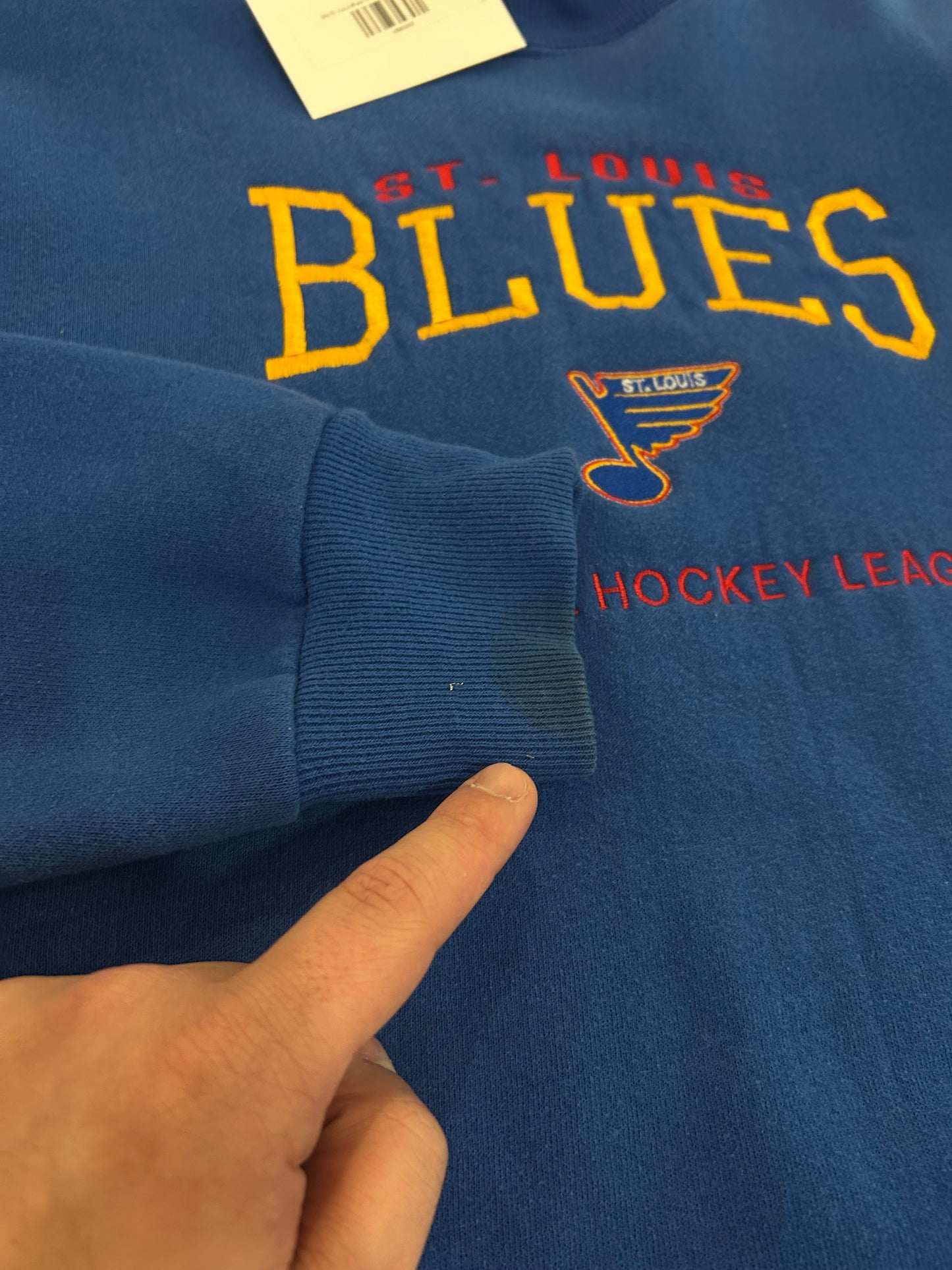 90s St. Louis Blues Vintage NHL Lee Crewneck (XXL)