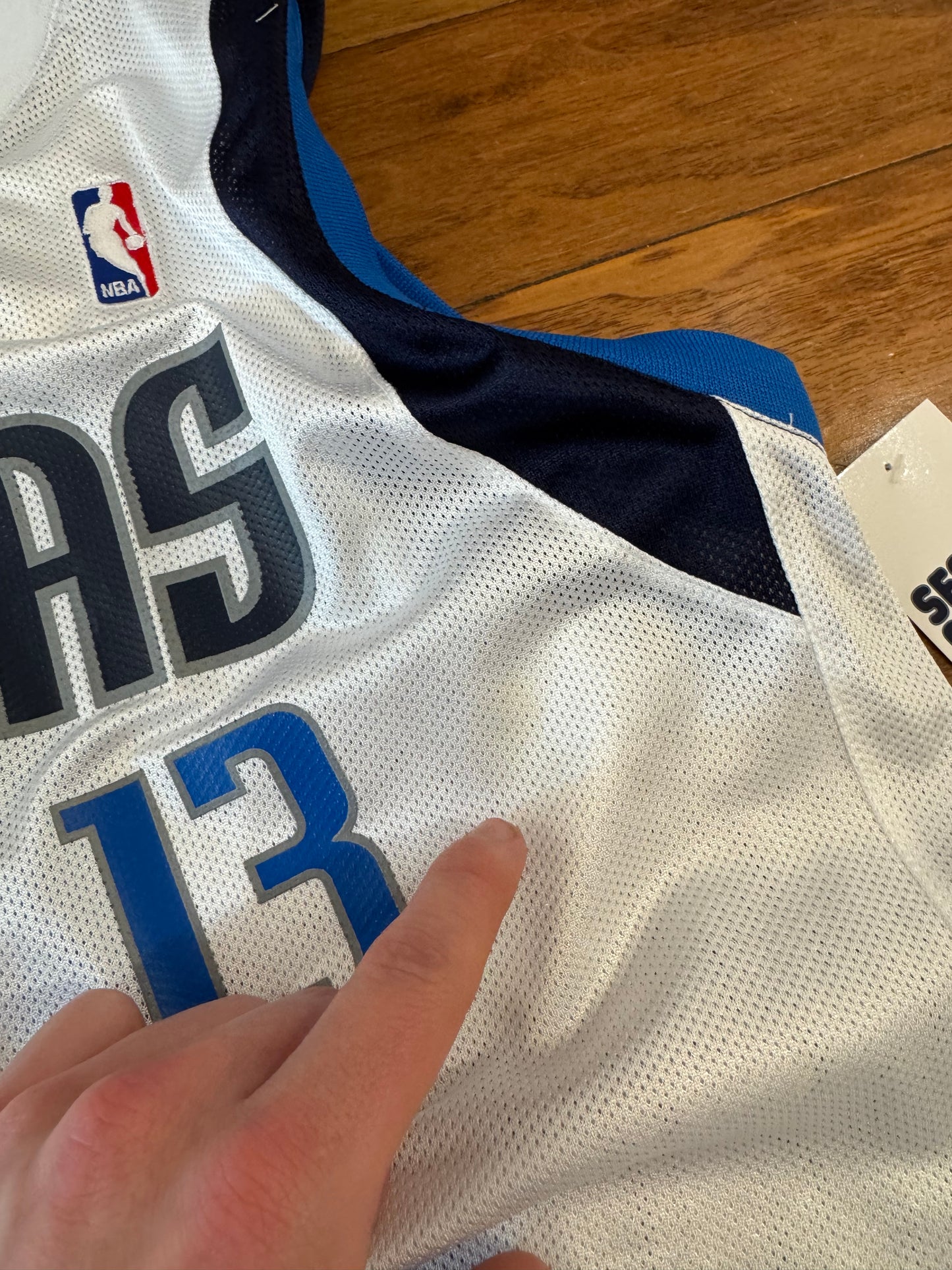 00s Mavericks Steve Nash Reebok Away Jersey (L)