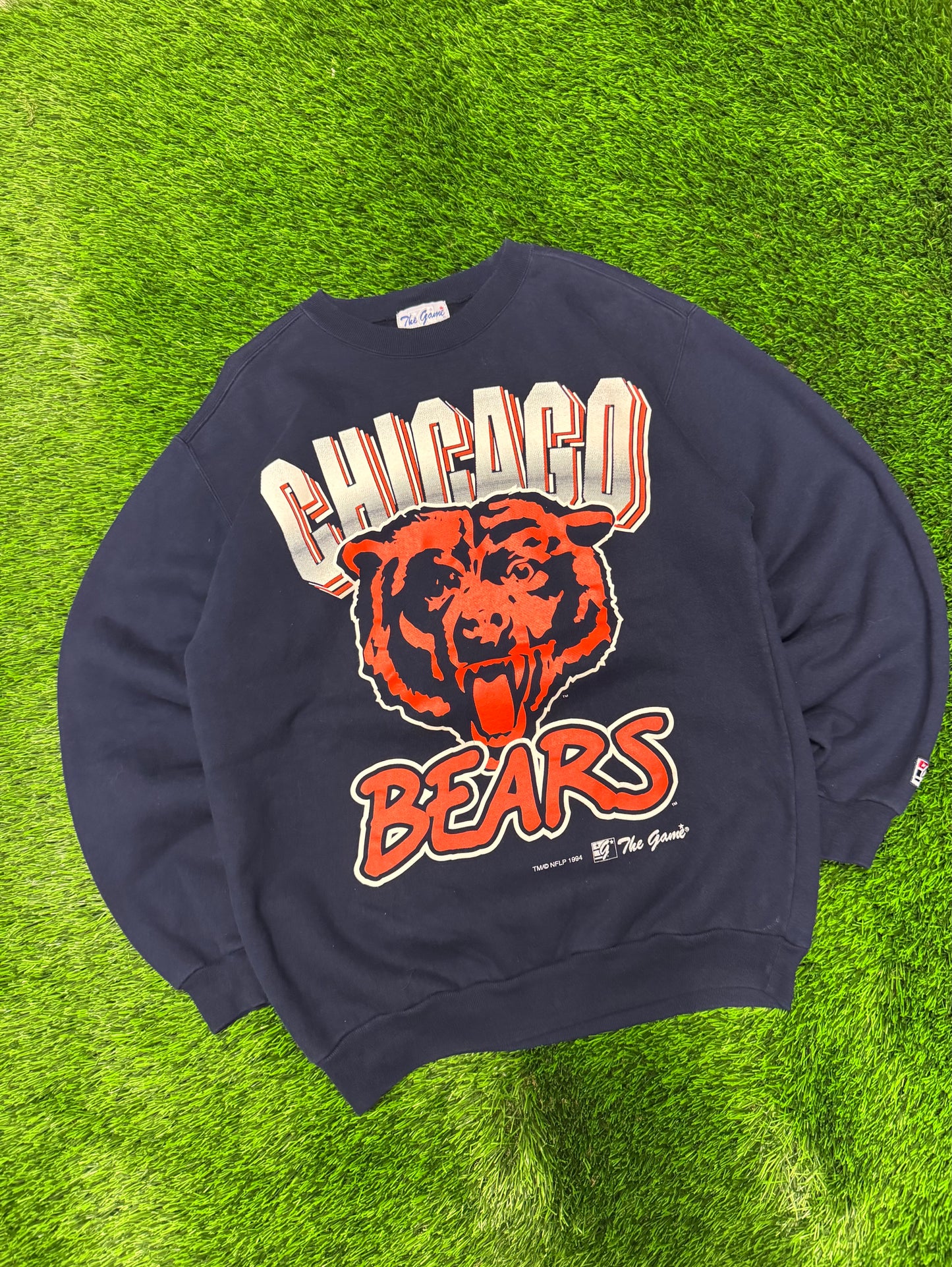 1994 Chicago Bears The Game Mascot Crewneck (M)