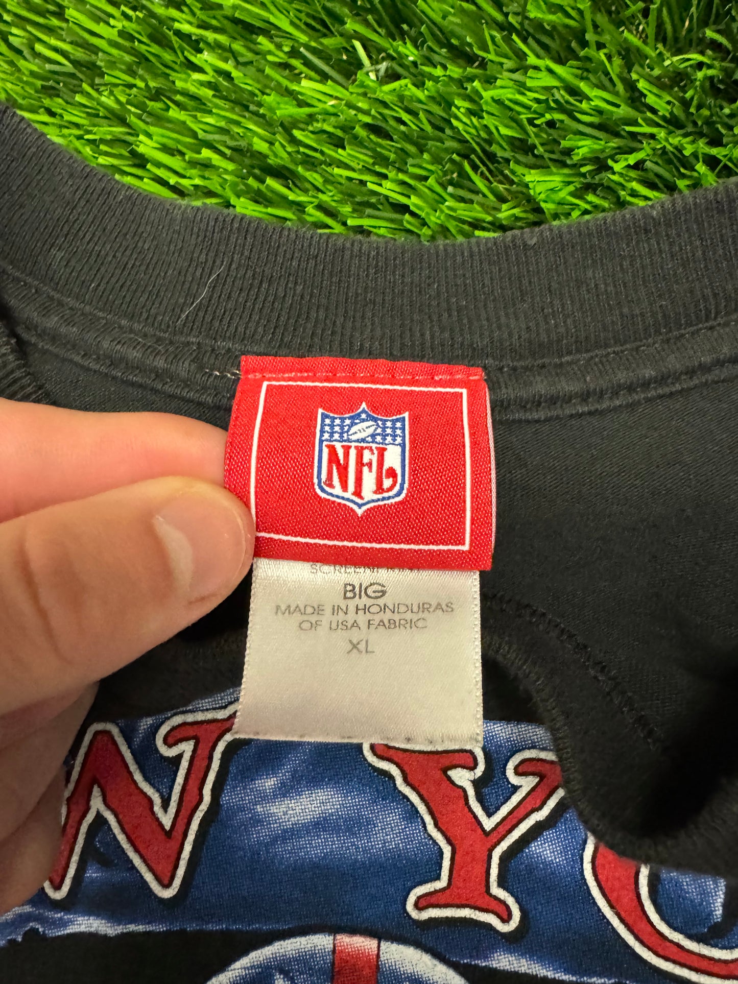 00s NY Giants Angry Center Tee (XL)