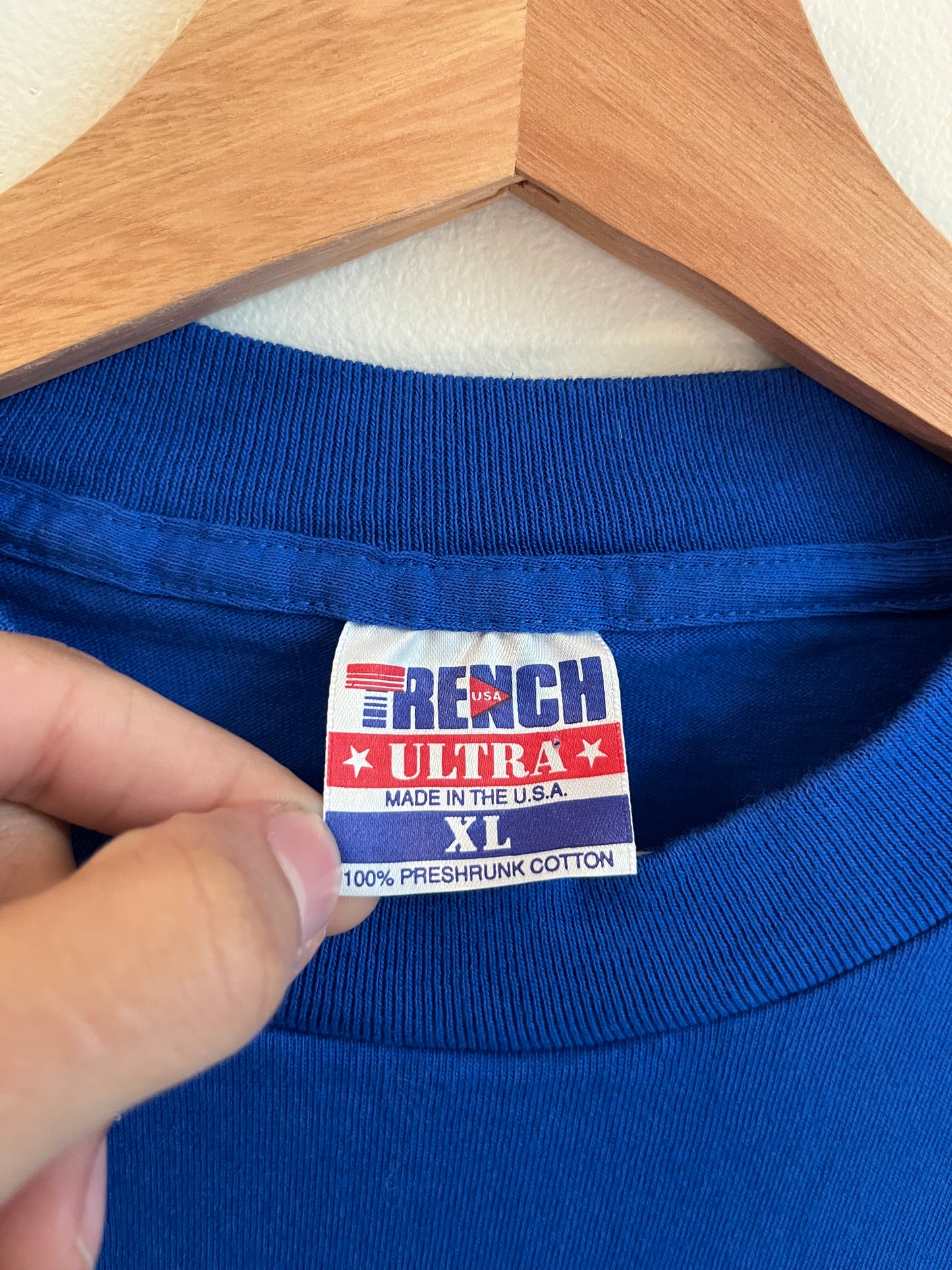 90s Buffalo Bills Blue NFL Trench Tee (XL)