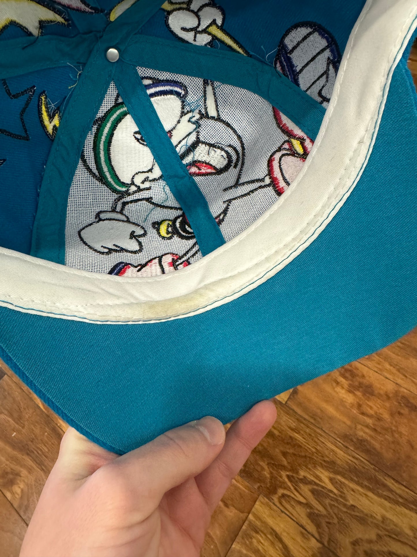 1996 Atlanta Olympics IZZY Mascot Rare Snapback Hat (OS)