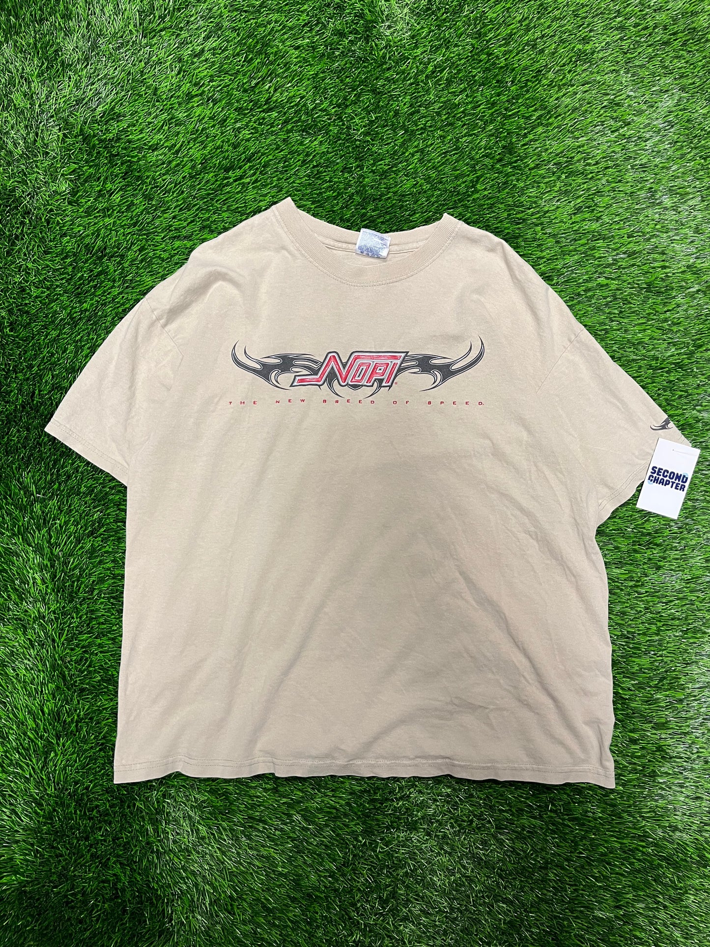 00s NOPI Automotive "The New Breed of Speed" Tribal Tee (XL)