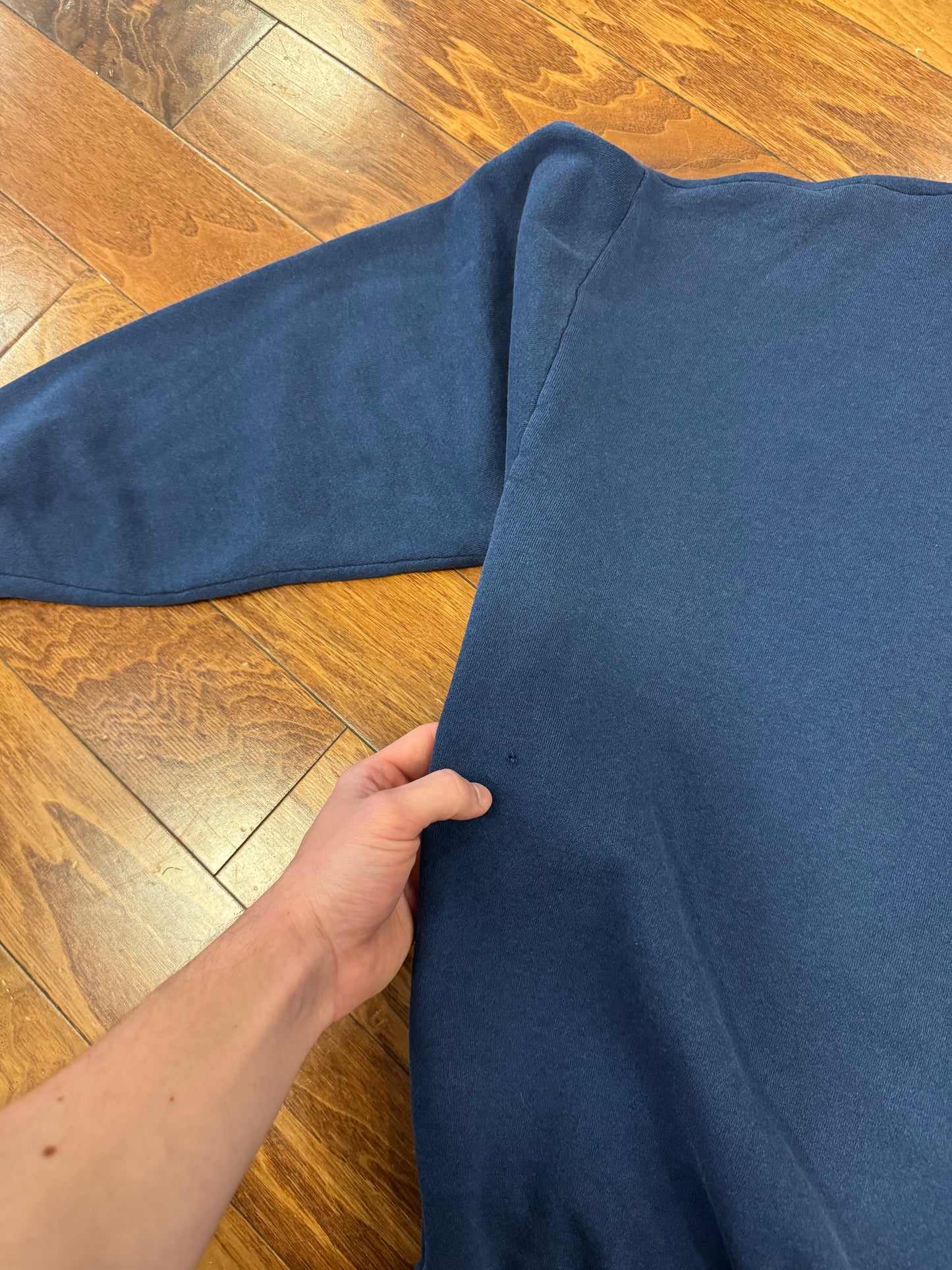 1997 Denver Broncos Riddell Spell Out Crewneck (XL)