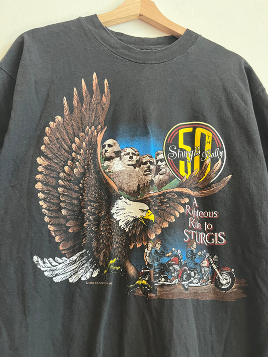 1990 Harley Davidson Sturgis Eagle Tee (XL)