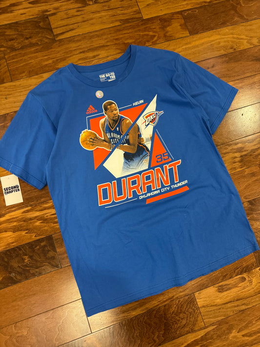 2012 OKC Thunder Kevin Durant Adidas Tee (XL)