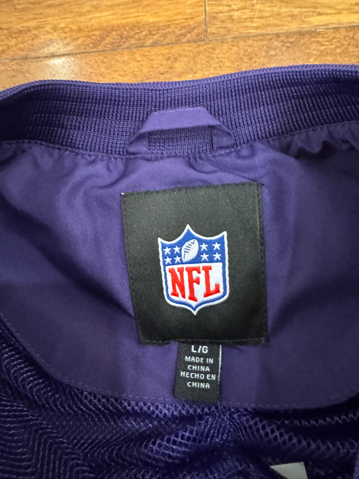 2010s Baltimore Ravens NFL Windbreaker (L)