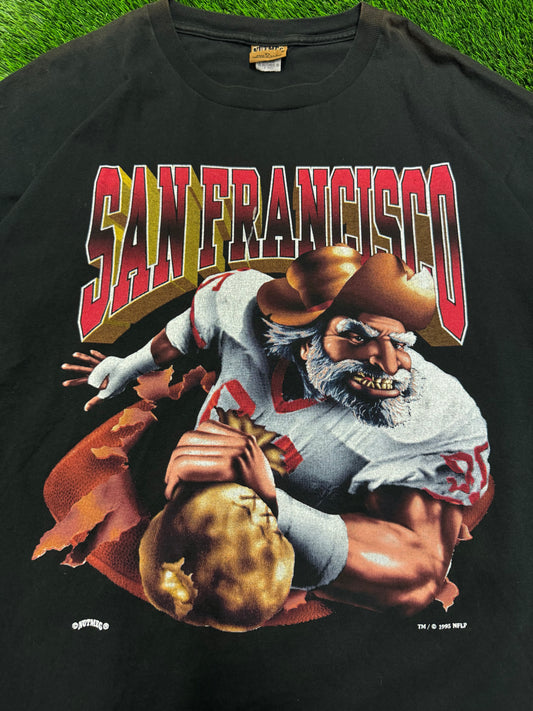 1995 San Francisco 49ers Breakthrough Nutmeg Tee (XL)