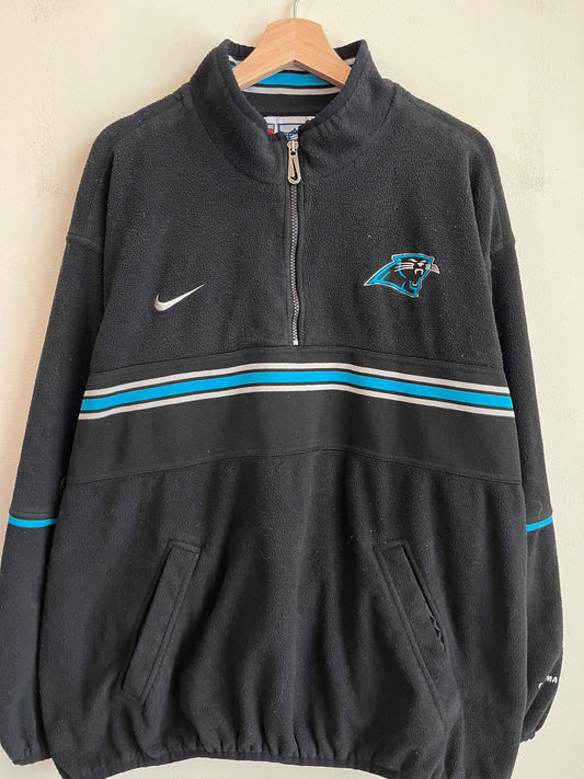 00s Carolina Panthers Nike Fleece Pro Line Jacket (L)