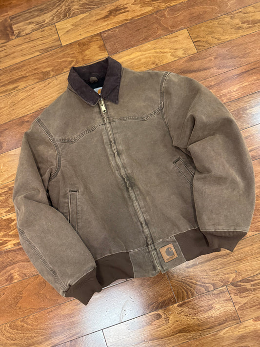 2002 Carhartt Santa Fe Mocha Jacket (S)