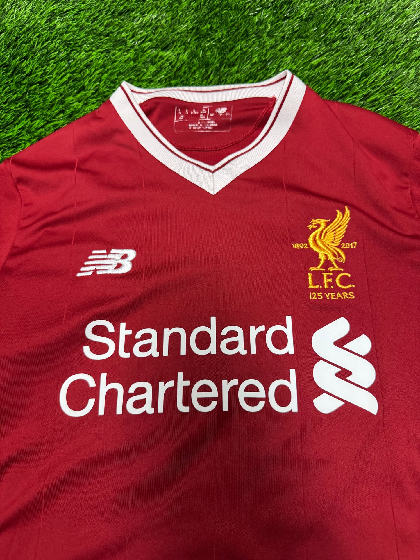 Liverpool FC New Balance Home Jersey Phillippe Coutinho (125 Years Crest) 2017 Kit (S)