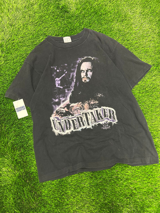 90s The Undertaker WWF "Death Become Me" World Wrestling Federation Vintage Grail Tee (XL)