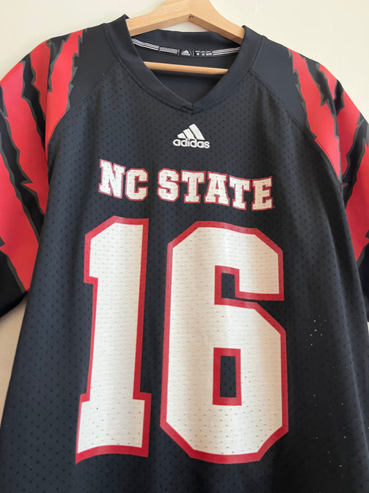 2014 NC State Pack Scratch Adidas Jersey (M)
