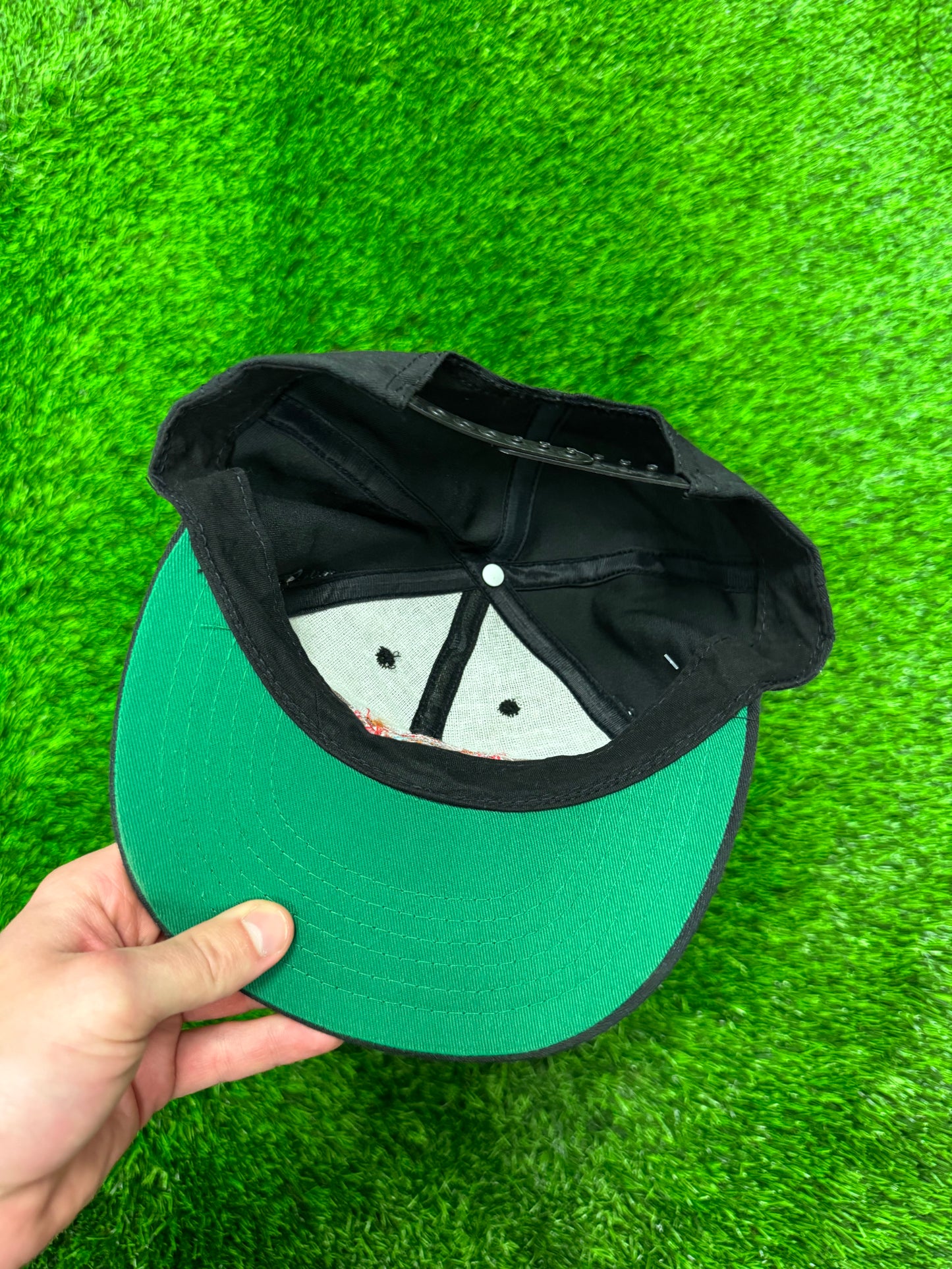 90s Brewski "Coast to Coast" Beer Promo Vintage Snapback Hat (OS)