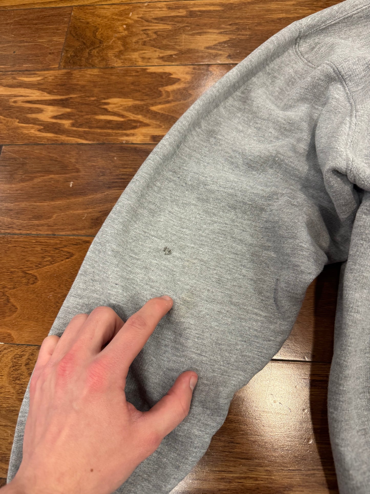 00s Panthers Grey Embroidered Hoodie (M)