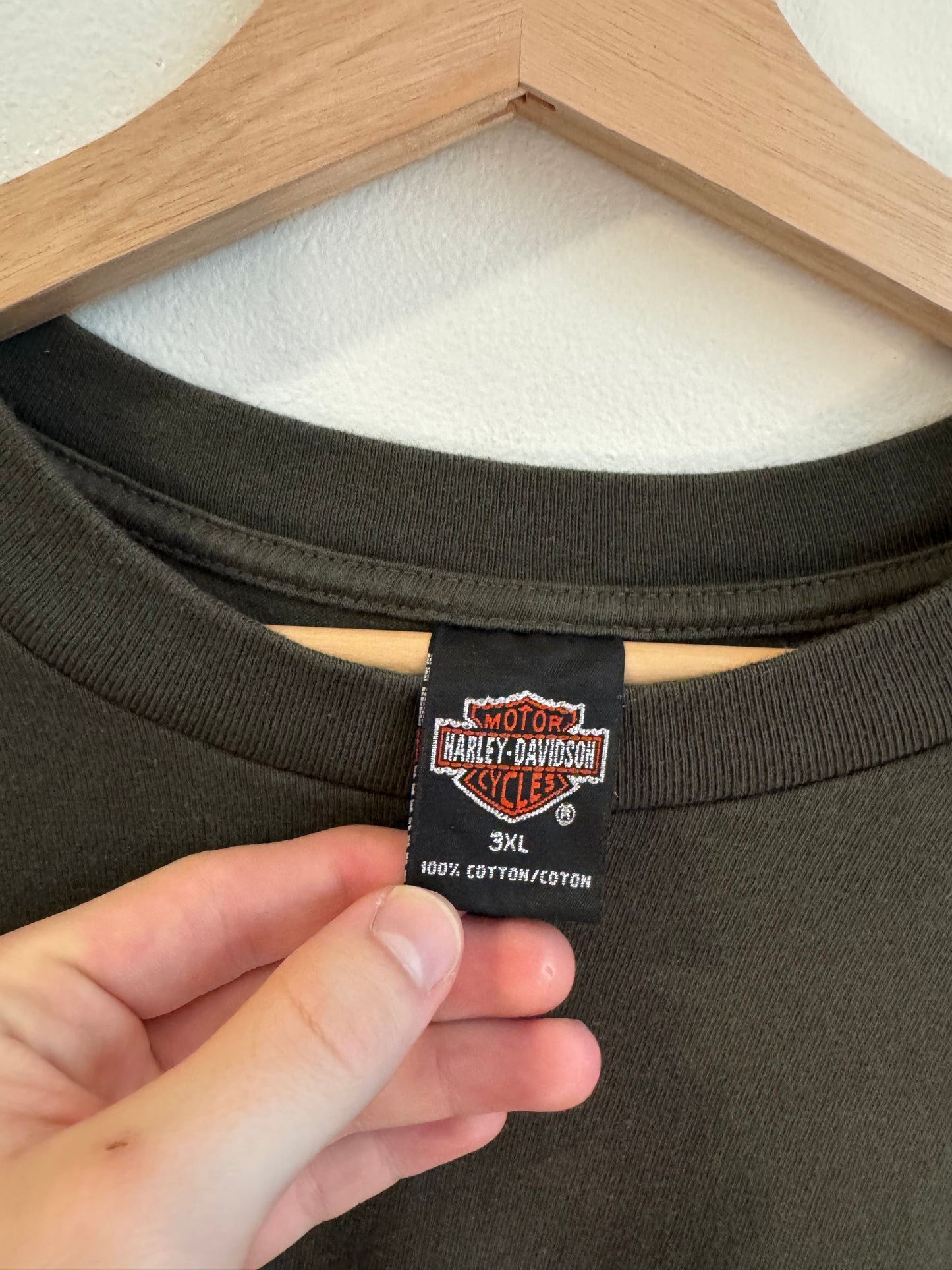 2002 Harley Davidson Thunder Creek Tee (XXL)