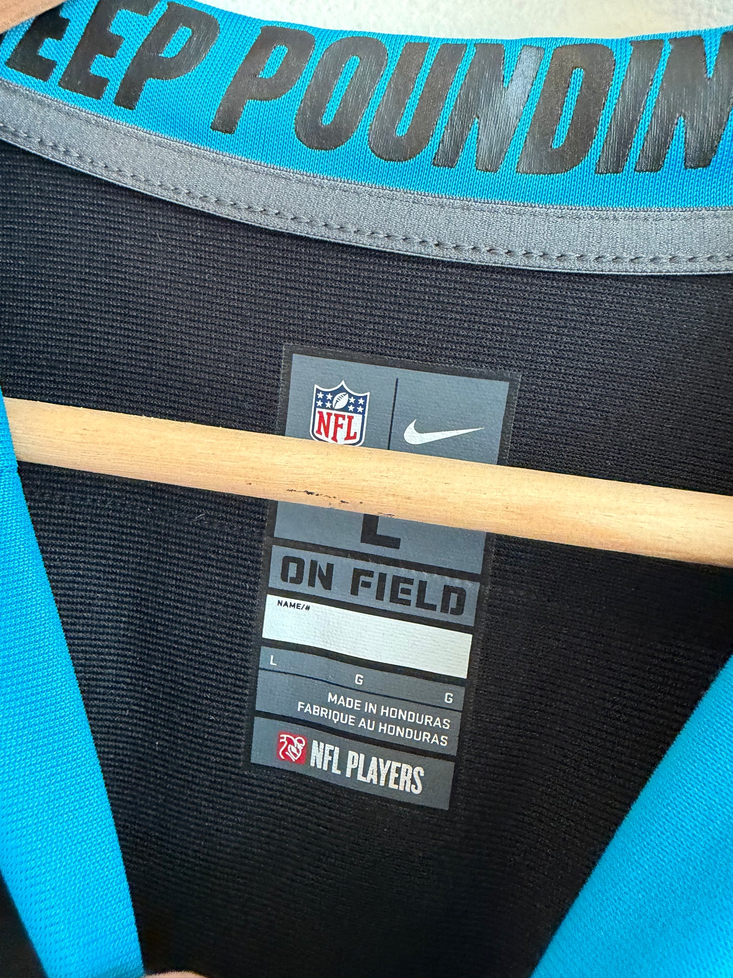 2013 Carolina Panthers Cam Newton Nike Home Jersey (L)