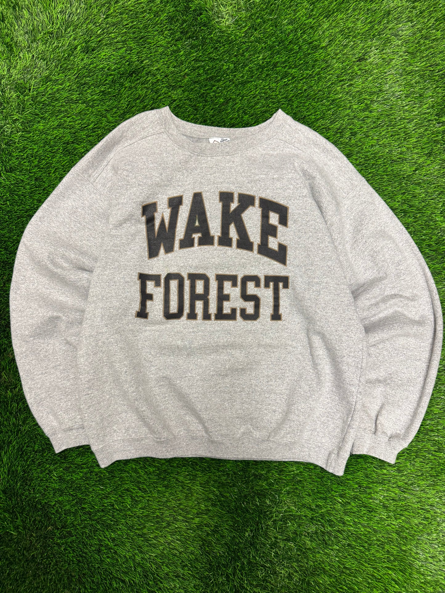 00s Wake Forest University Spell Out Vintage Crewneck (L)