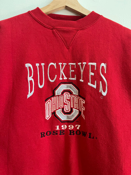 1997 Ohio State Midwest Embroidered Crewneck (M)