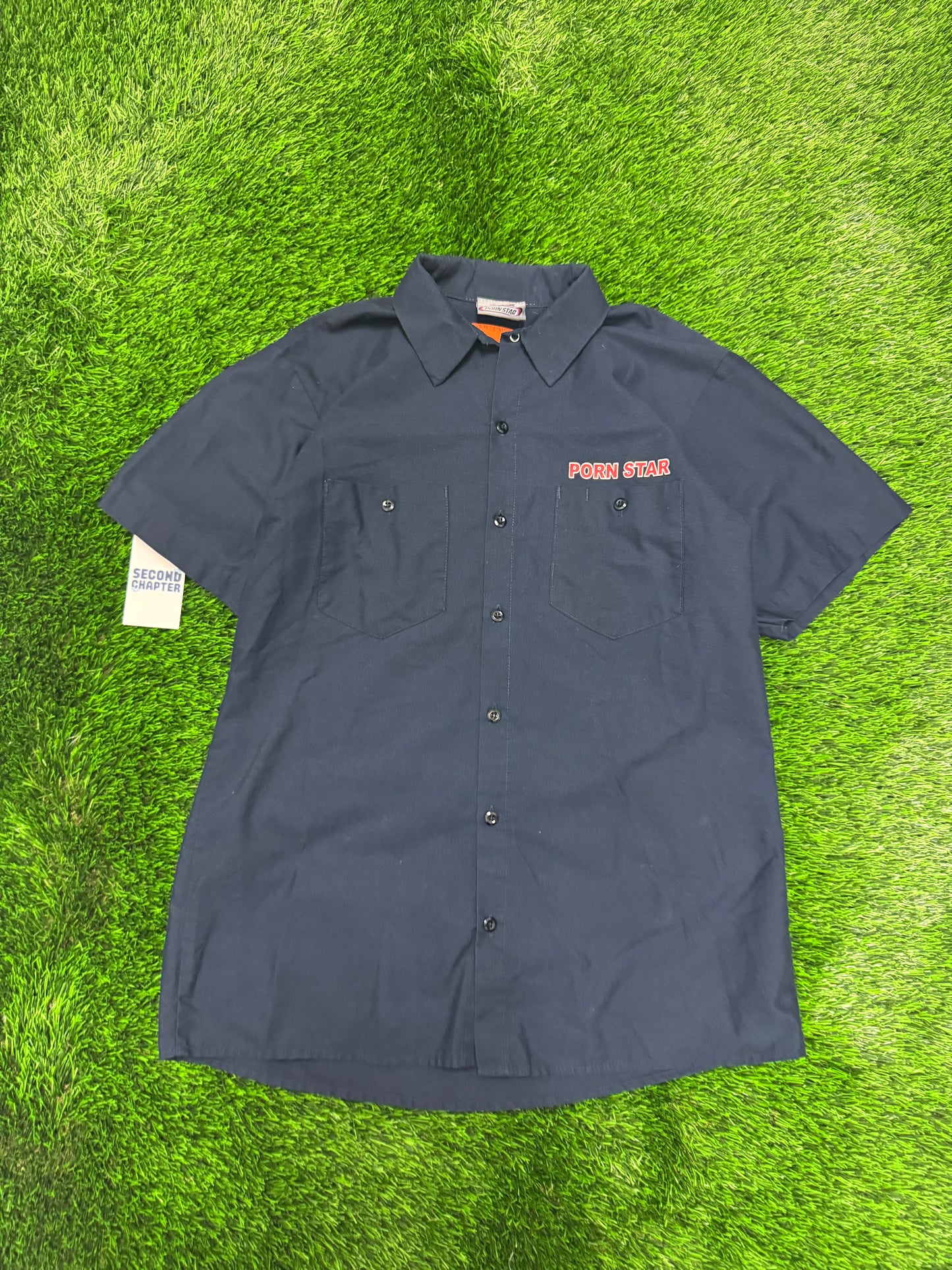 00s Porn Star Skate Mechanic Shirt (M)