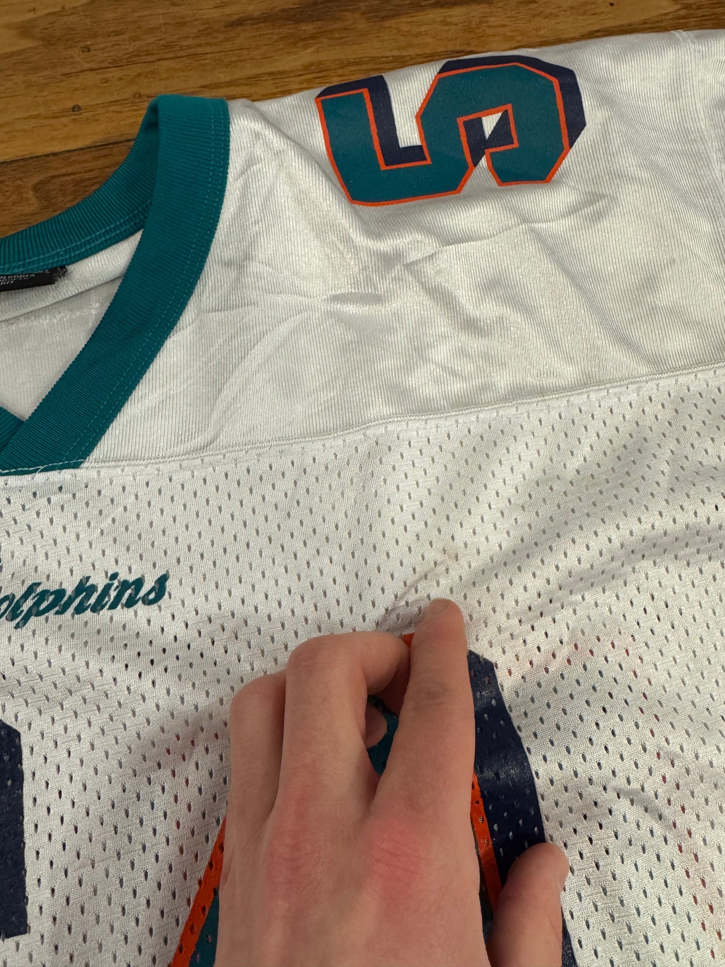 00s Miami Dolphins Z. Thomas Away Nike NFL Jersey (L)