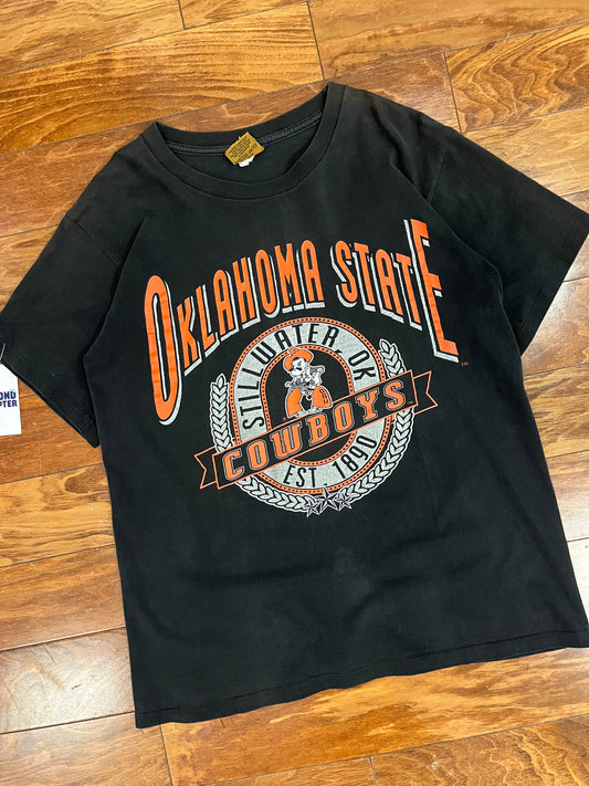 90s Oklahoma State Cowboys Vintage Nutmeg Tee (M)