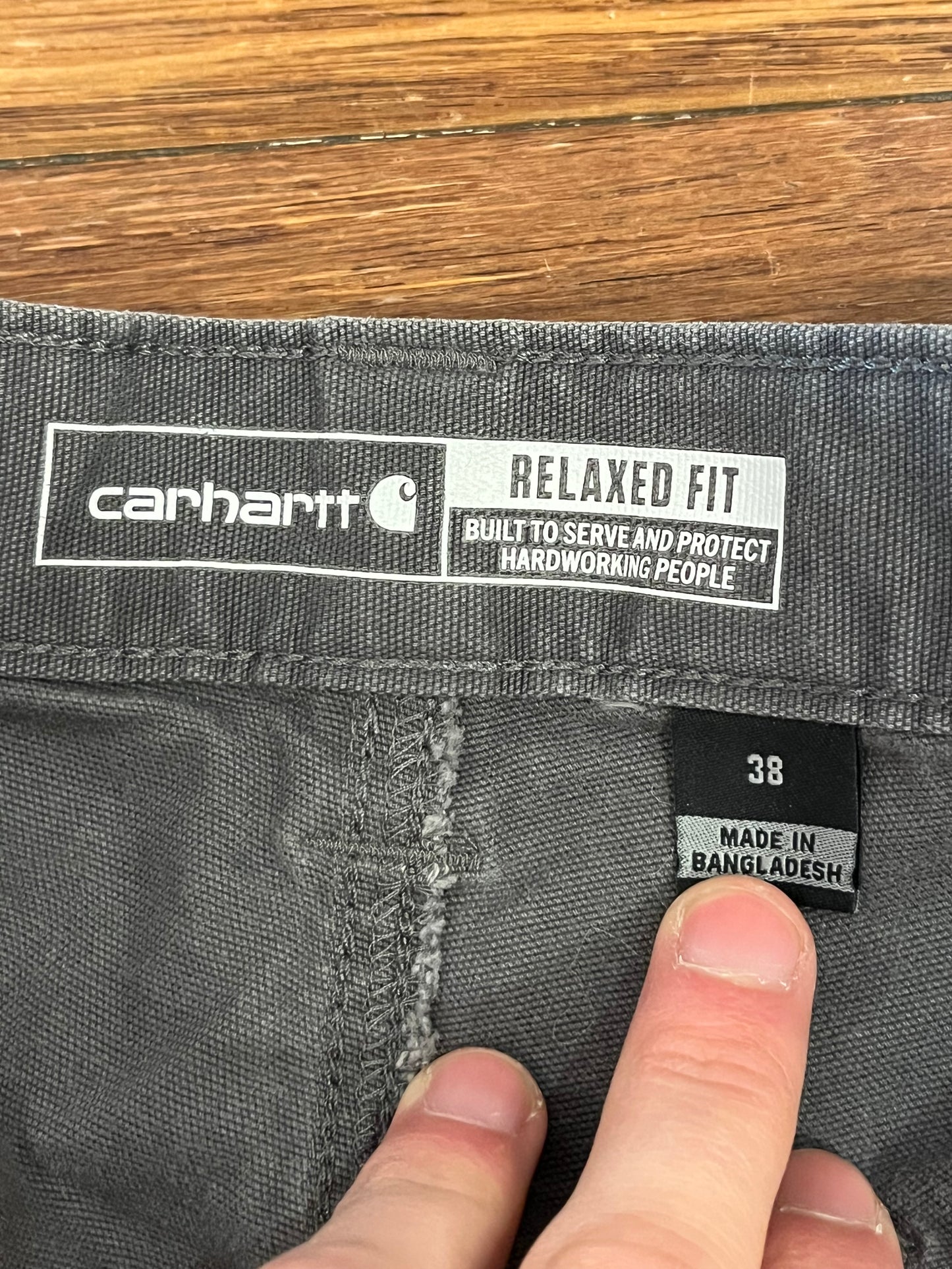 Carhartt Dark Stone Work Shorts (38)