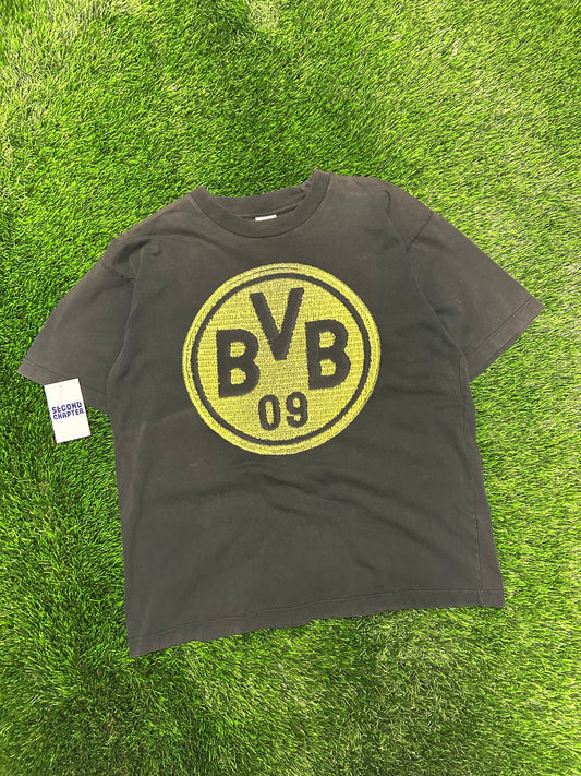 90s Vintage Nike Borussia Dortmund BVB Soccer Oversized Tee (M)