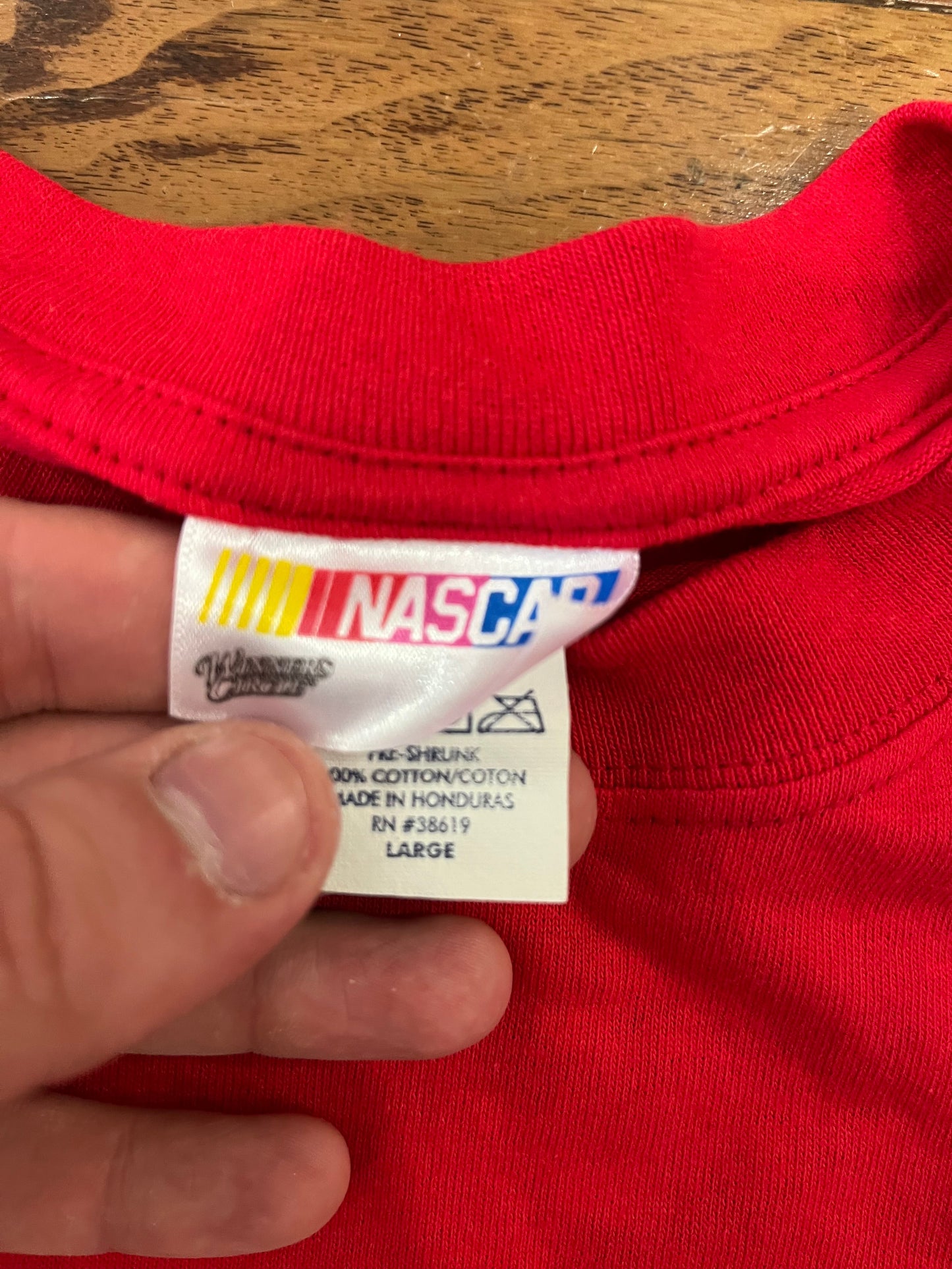 00s Jeff Gordon Red Nascar Tee (L)