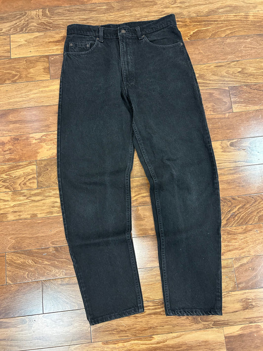 1992 Levi's 550 Premium XX Black Jeans (34 x 32)