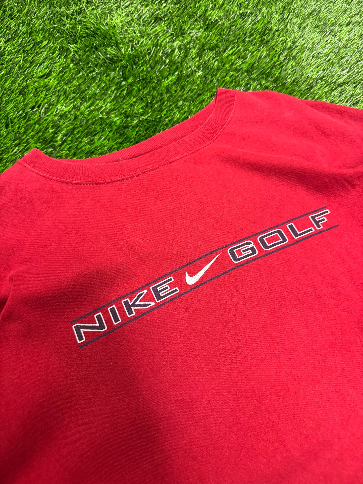 00s Nike Golf Spell Out Essential Tee (XXL)